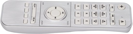 Allecto - Afstandsbediening voor Sound System - Ergonomisch ontwerp - Geschikt voor M S en L - Gebruiksvriendelijk - Geluidsbediening - Ideaal voor...