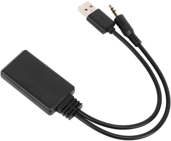 Allecto - Bluetooth 5.0 AUX Adapter - Draadloze Radio Module - COOPER R55 R56 R57 - Gemakkelijk te Gebruiken - Zwart - Auto Accessoire - Geschikt v... van Merkloos