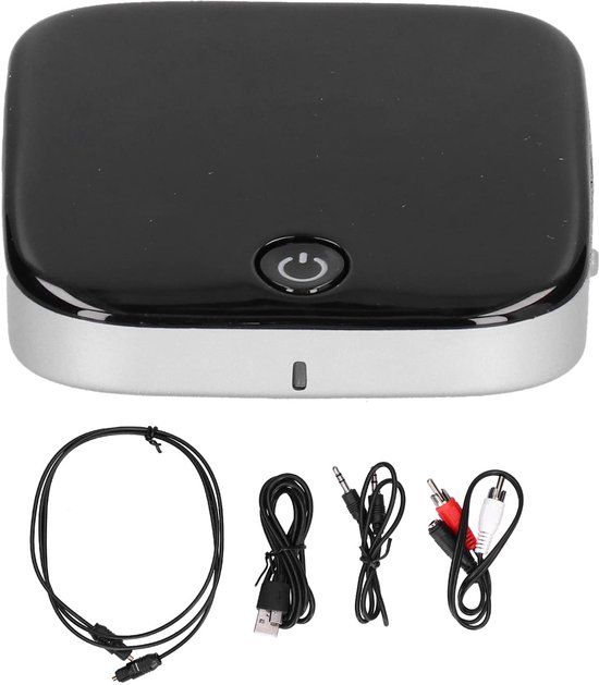 Allecto - Bluetooth Audio Adapter - 2-in-1 Receiver en Transmitter - Laag Latentie - Draadloze Audio - Geschikt voor TV en Smartphone - Zwart van Merkloos