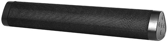 Allecto - Bluetooth-soundbar - Draadloze Luidspreker - Compact Ontwerp - 17-inch - Ingebouwde Subwoofer - Geschikt voor Computer en Tv