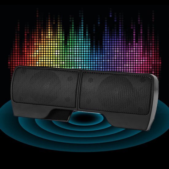 Allecto - Laptop Soundbar - USB Draagbare Speaker - Mini Desktop