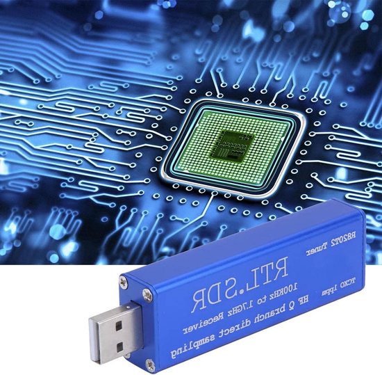 Allecto Plus - USB-tuner-ontvanger voor PC | 100 kHz-17 GHz | UHF FM RTL SDR | USB-aangedreven - 2 zoekwoorden: computer, radio van Allecto Plus