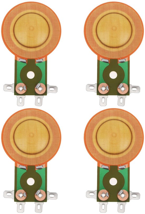 Allecto - Tweeter Diafragma - 25.5mm - 8 Ohm - Geluidskwaliteit - Versterker - Voor audiotoepassingen - Voor PRV drivers