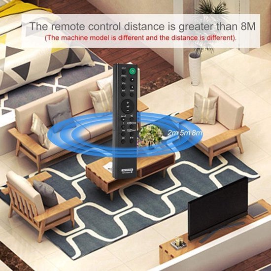 Allecto - Universele afstandsbediening - TV Remote - Ergonomisch