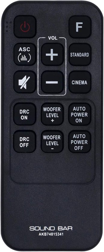 ALLIMITY AKB74815341 Remote Control Replacement for LG Soundbar System SH3 SH3B DSH4B - ShopVlot