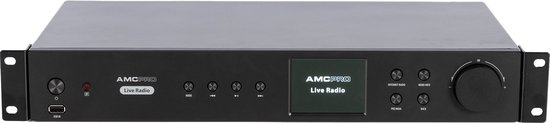 AMC Pro - LIVERADIO - Professioneel - Internetradio - DAB+/FM - Bluetooth - Spotify Connect van Merkloos