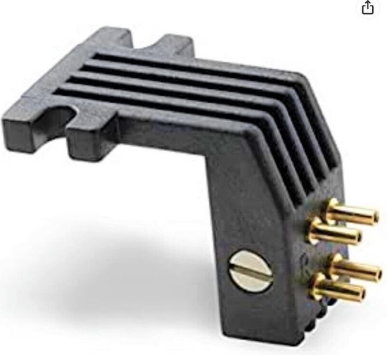 Analoge T4P-adapter halve inch P-vatting (4163) zwart van Pro-Ject