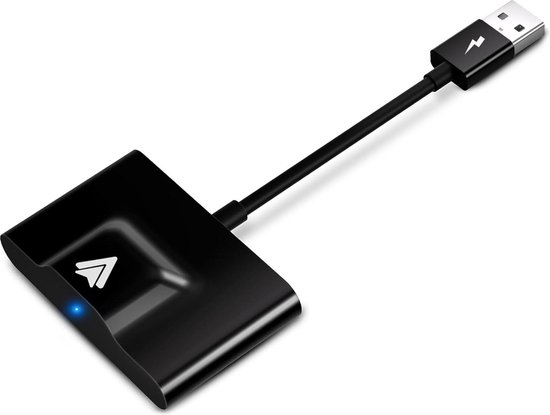 Android Auto Adapter 5 Ghz WiFi Upgrade - Bedrad naar Draadloze Carplay Dongle - Ondersteuning Android 11 - Voor auto's met CarPlay Functie Carplay Dongle van Carlinkit