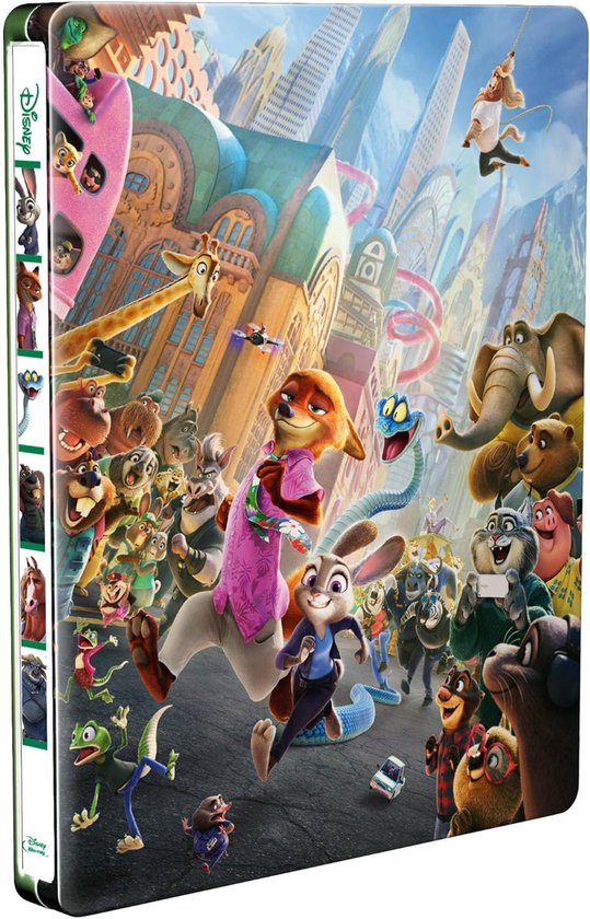 Animatiefilm - Familiefilm Blu-ray - Filmavond thuis - Steelbook editie - 17 x 14 x 1.5 cm