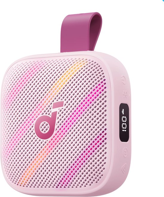 Anker Boom Go 3i Feestluidspreker Roze 15 W