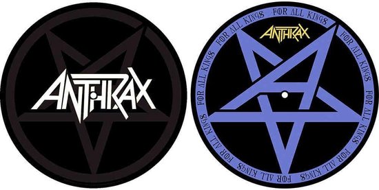 Anthrax - Pentathrax / For All Kings Platenspeler Slipmat - Multicolours van Anthrax