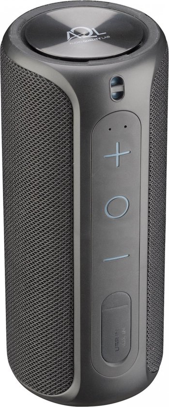 AQL Thunder, draagbare LS BT dual driver, zwart van AQL