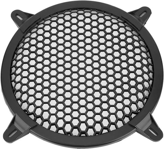 Aqxreight - Speaker Grill Cover, Car Audio Plastic Mesh Cover Woofer Speaker Modification Protect Guard(8 inch) - ShopVlot