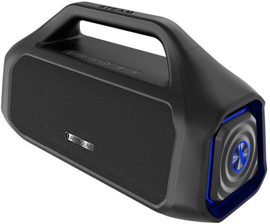 ARCsound STEAM BoomBox - 200WRMS ! / 15 uur Afspeeltijd / Draagbare Speaker / Zeer krachtig