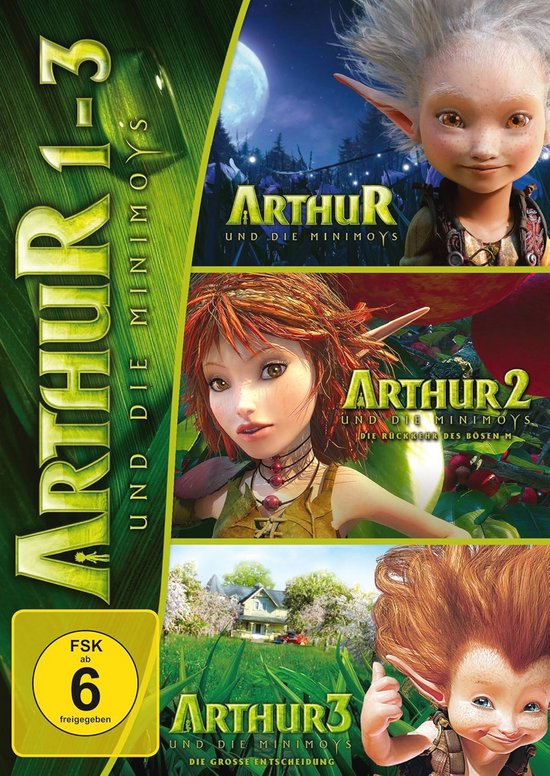 Arthur und die Minimoys 1-3 van Studiocanal