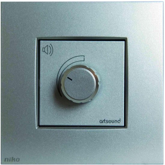 Artsound N-VOLST-121, stereo inbouw volumeregelaar, niko, zi van ArtSound