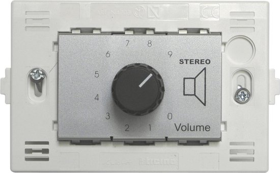 Artsound TNS-VOLST, stereo vol. reg. BT Light Tech, zilver van ArtSound