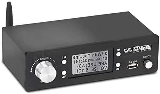 Audio Decoder - Geluidskaart Converter - Home Cinema - 5.1 Kanaals Uitgang - 4K HDMI - Zwart van Merkloos