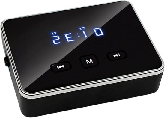 Audio Ontvanger - Signaal Converter - Draadloze Audio - Lage Latentie - Compact Design - Zwart