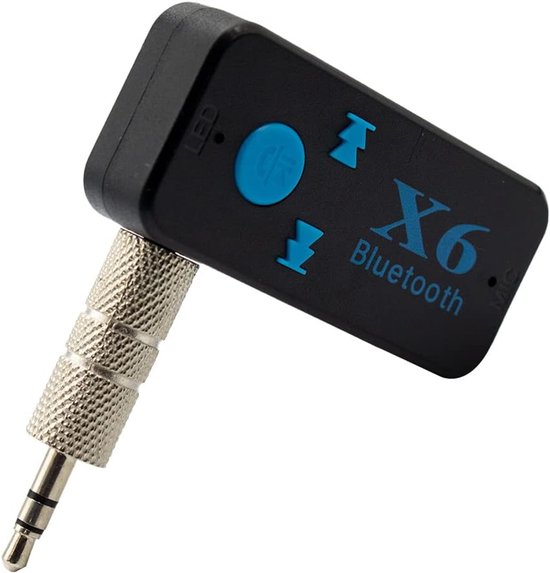 Audio Streamer - Muziek Ontvanger - Draadloos Muziek Luisteren - Snelle Oplaadtijd - Mini Formaat - Blauw