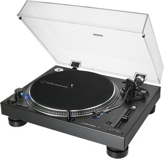 Audio-Technica AT-LP140XPBK Draaitafel (dj) met directe aandrijving Zwart