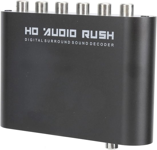Audiodecoder - Stereo Converter - Home Cinema - 5.1 Kanaals Ondersteuning - Compact Formaat