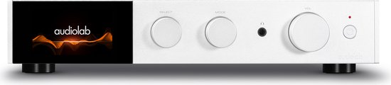 Audiolab 9000A - Geïntegreerde Versterker - Opticaal & Coax uitgang - Phono – Zilver van Audi