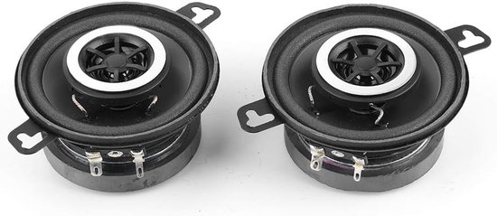 Autoluidspreker, 2 Stuks 3,5 Inch 200 W Coaxiale Luidspreker Tweeter Stereo Muziek Hifi-luidspreker voor Auto O-systeem - ShopVlot