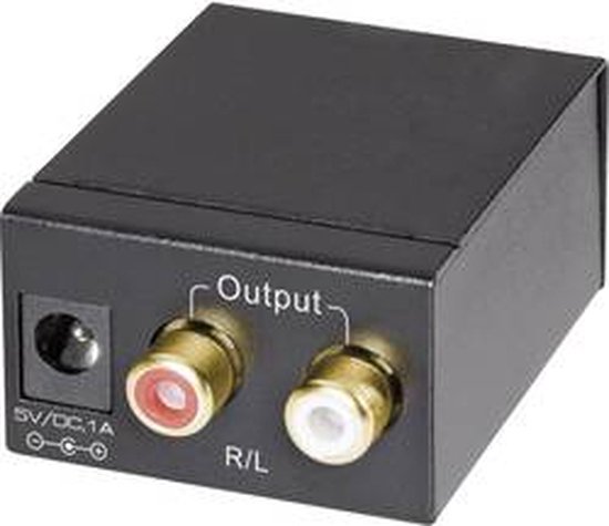 AV Converter [Toslink, Digitale cinch - Cinch] SpeaKa Professional SP-DAC-TKC van SpeaKa Professional