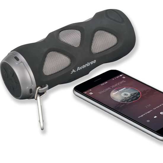 Avantree - Cyclone Portable Wireless Bike Speaker with Mount & SD Card Slot van Avantree