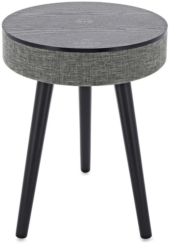 AVCOM Speaker Table with Bluetooth, Black