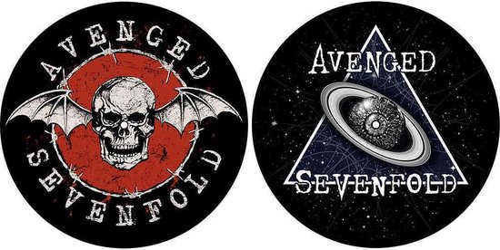 Avenged Sevenfold - Skull / Space Platenspeler Slipmat - Multicolours van Rock Off