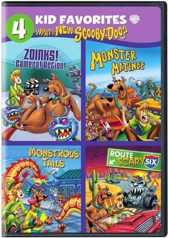 Avonturen van Scooby-Doo - 4 Favoriete Afleveringen voor Kinderen op DVD