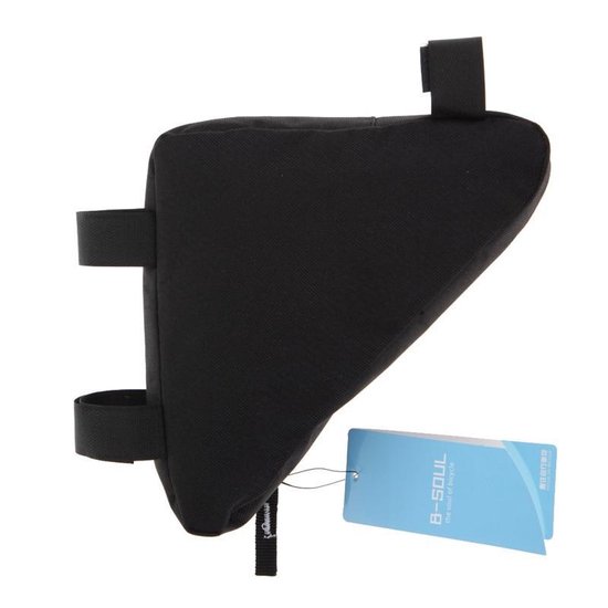 B-soul Frametas | fietstas frame | Zwarte tas van B-Soul