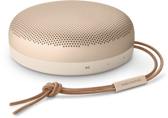 Bang & Olufsen Beosound A1 (2nd Gen) - Goud | Bluetooth speaker buiten | Draagbare speaker | Bluetooth speaker waterproof | Speaker draadloos