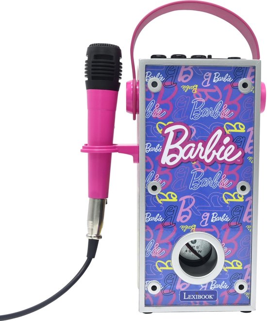 Barbie Lichtgevende Bluetooth®-Speaker met Microfoon van Merkloos