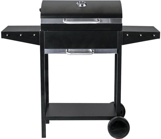 BBQ houtskool barbecue "Bizon" - 119 x 50 x 101 cm - Zwart van El Fuego