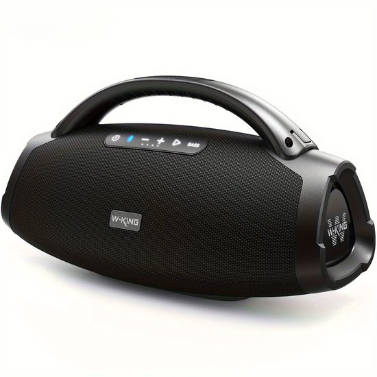 Benelux Select Boombox – Boombox Bluetooth Speaker – Boombox Speaker – Met draagriem – Lange batterijduur - 52 x 22 x 28 cm van Merkloos