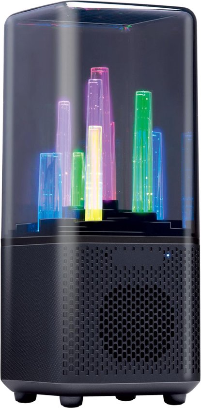 Benson Bluetooth luidspreker - Dansend licht - 3 uur muziek - 9 lichtmodi - Zwart van Benson.
