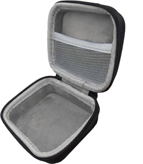 Beschermhoes case geschikt voor JBL Go 1 / 2 - inclusief accessoires vak hard EVA protection materiaal van Rinbers