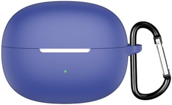 Beschermhoes compatibel met Shokz OpenDots One, schokbestendig, siliconen beschermhoes voor bluetooth-hoofdtelefoon, compatibel met Shokz OpenDots One. Marineblauw