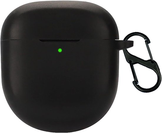 Beschermhoes voor Bose QuietComfort Ultra II 2025, ultradun, siliconen hoes, valbescherming, draagbaar, zwart