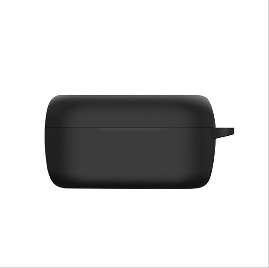 Beschermhoes voor Jabra Evolve 2 Buds, ultradun, siliconen, schokbestendig, draagbaar, zwart