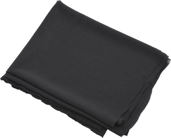Beschermhoes voor luidspreker, zwarte bekleding voor luidsprekers, Hi-Fi bekledingsstof 1,7 m x 0,5 m voor luidsprekerbox audio-accessoires stuk, audio stofproof doek cover van Merkloos