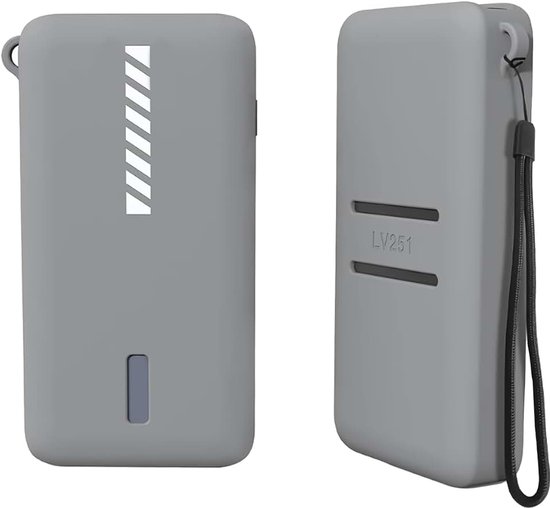 Beschermhoes voor UGREEN Nexode 140W 25000mAh duurzame en milieuvriendelijke toergy Cover met precieze gaten - schokbestendig, comfortabele touch, grijs