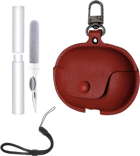 Beschermhoes voor Xiaomi REDMI Buds 6 Pro, bluetooth-oortelefoonhoes met nauwkeurige gat-positionering - stoot- en krasbestendig, aangename touch, rood