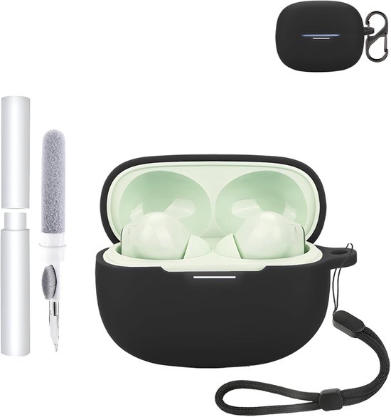 Beschermhoes voor XIAOMI REDMI Buds 6 Pro-oordopjes - Duurzaam en Bluetooth-oortelefoonhoesje met nauwkeurige gaten en oplaadcompatibiliteit - Schokbestendig, comfortabel
