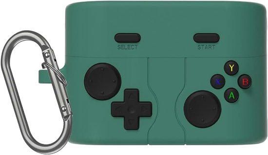 Beschermhoesje compatibel met Sony WF-1000XM6, schattige grappige cartoon TPU siliconen hoes, beschermhoes cover met sleutelhaak voor mannen vrouwen - groen