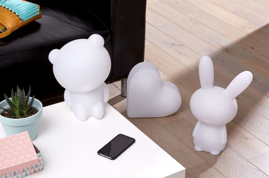 Bigben Lumin’us Konijn - Bluetooth Speaker en Kinderlamp - LED Verlichting
