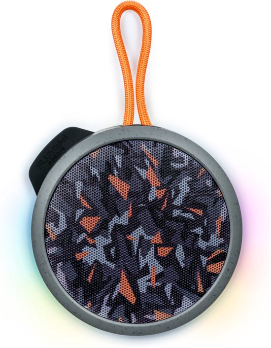 Bigben Nano Party - Portable Bluetooth Speaker - Camo Oranje van Bigben